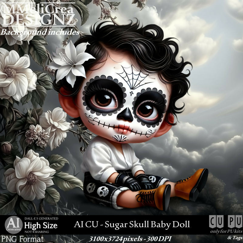 MMD - AI - CU Sugar Skull Baby Doll