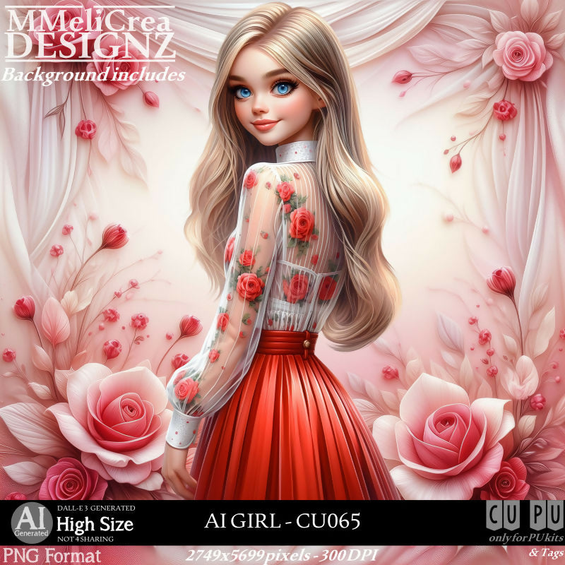 MMD - AI - GIRL - CU065
