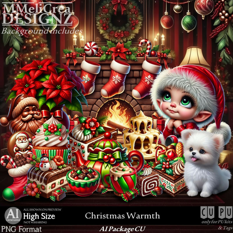 MMD - AI - PACKAGE - CU Christmas Warmth