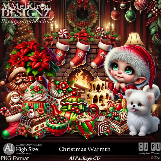 MMD - AI - PACKAGE - CU Christmas Warmth