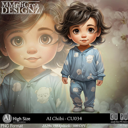 MMD - AI - CHIBI - CU034