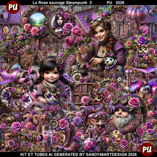 La Rose sauvage Steampunk 2 2026