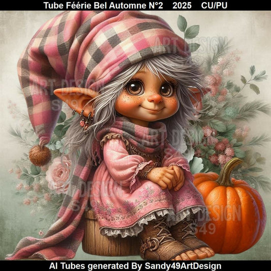 Tube Féérie Bel Automne N°2 2025