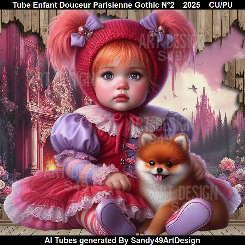 Tube Enfant Douceur Parisienne Gothic N°2 2025