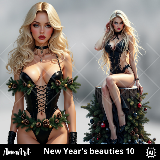 New Year's beauties 10