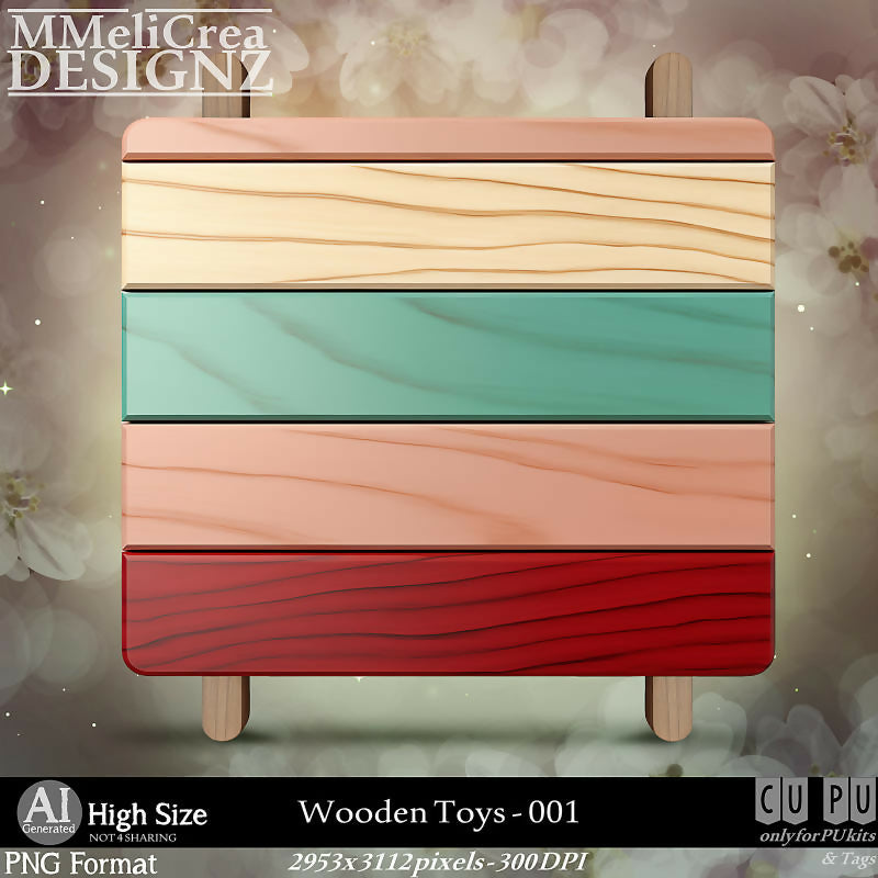 MMD - AI - Wooden Toys - CU001