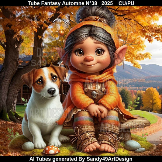 Tube Fantasy Automne N°38 2025