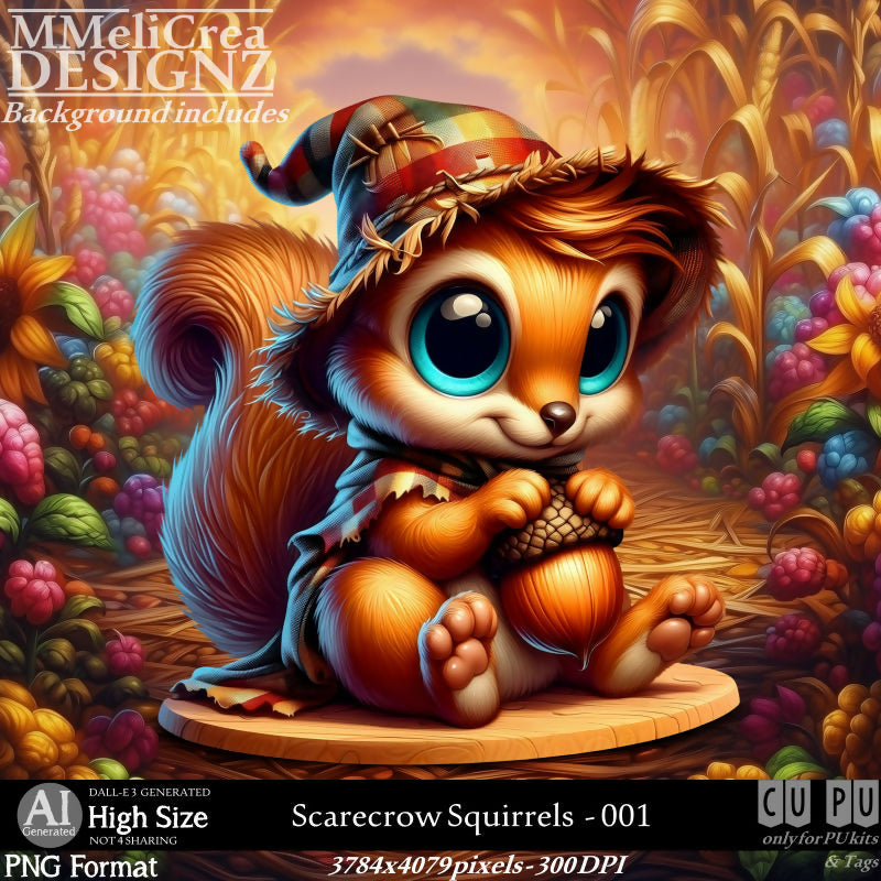 MMD - AI - Scarecrow Squirrels - CU001