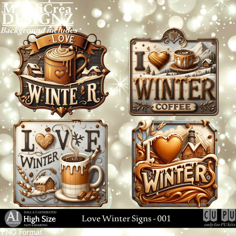 MMD - AI - Love Winter Signs - CU001