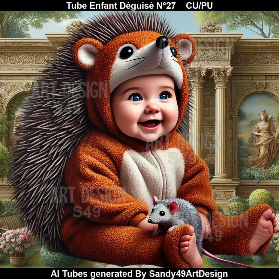 Tube Enfant Déguisé N°27