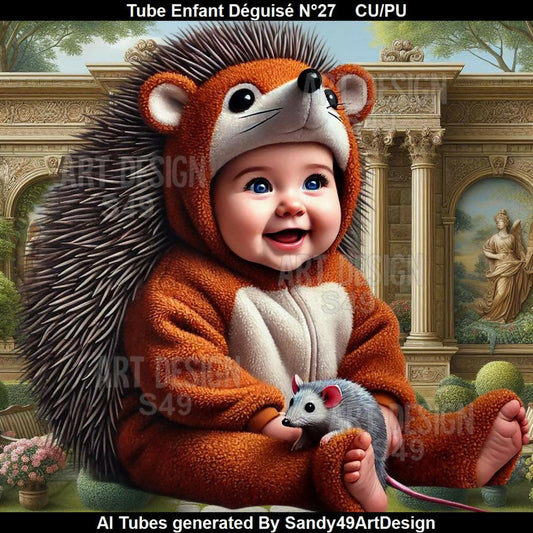 Tube Enfant Déguisé N°27