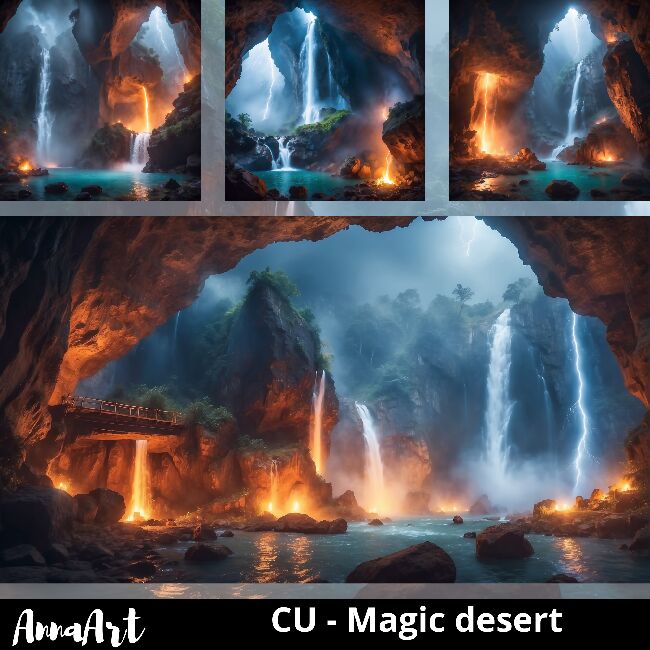 Magic desert