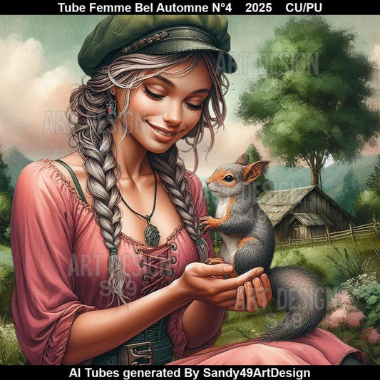 Tube Femme Bel Automne N°4 2025
