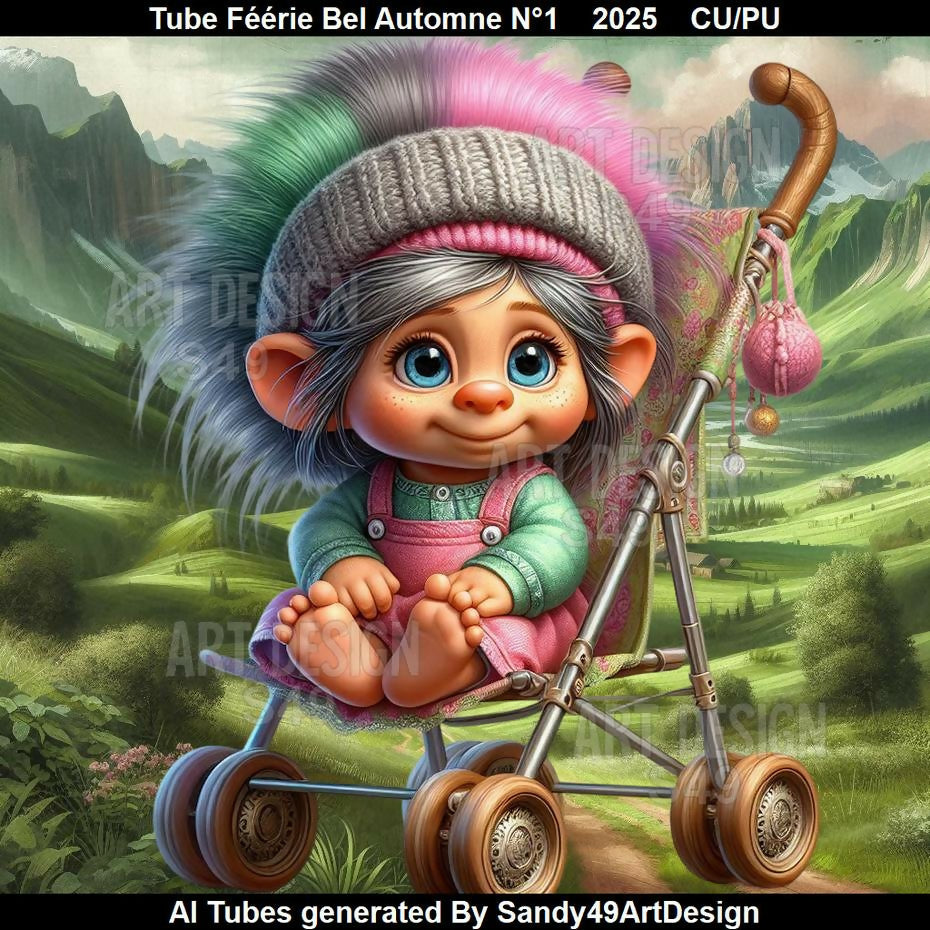 Tube Féérie Bel Automne N°1 2025