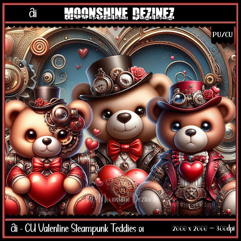 MD-Ai-CU-Valentine-SteampunkTeddies01-PV01