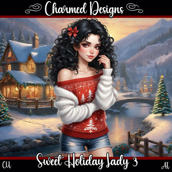 SweetHolidayLady3CDA