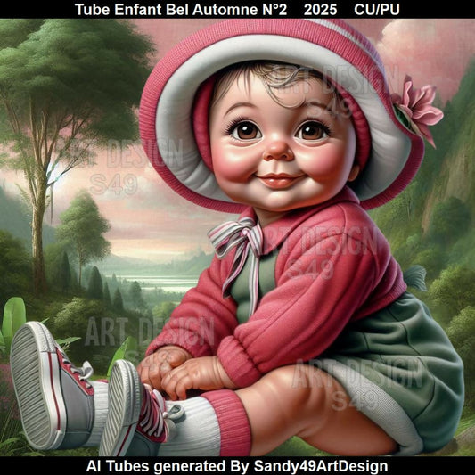 Tube Enfant Bel Automne N°2 2025