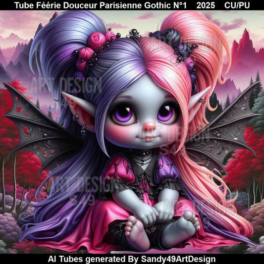 Tube Féérie Douceur Parisienne Gothic N°1 2025