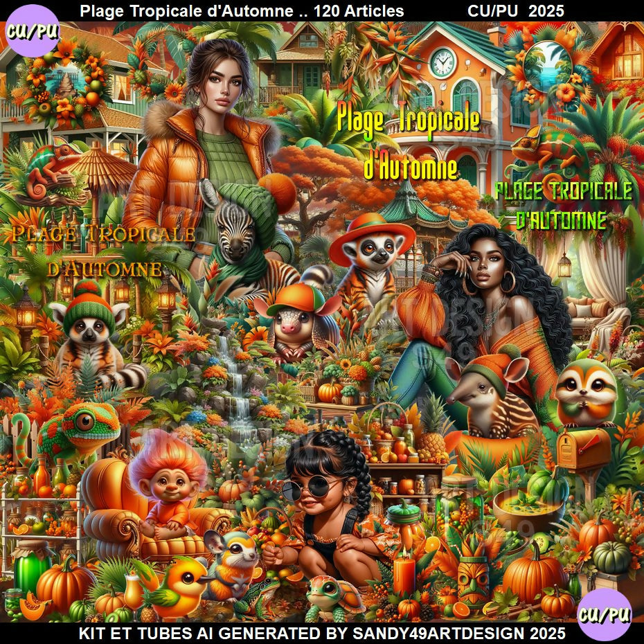 Plage Tropicale d'Automne 2025