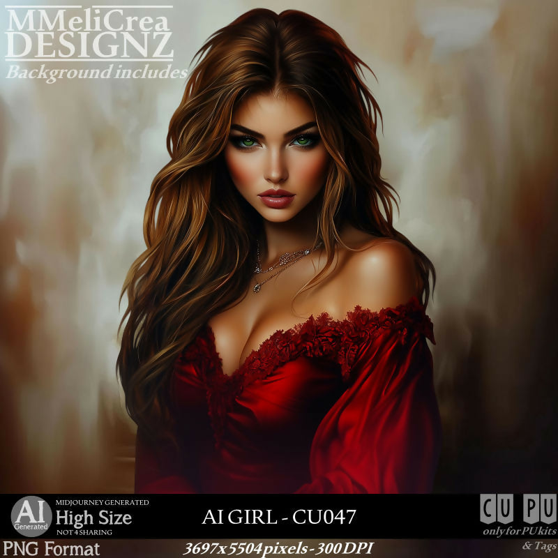 MMD - AI - GIRL - CU047