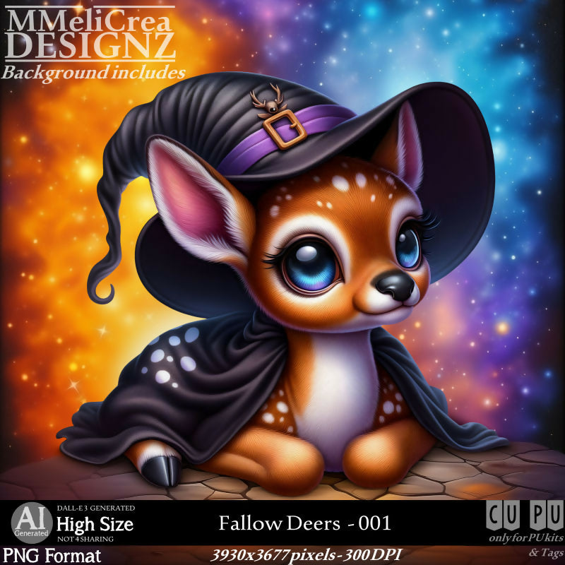 MMD - AI - Fallow Deers - CU001