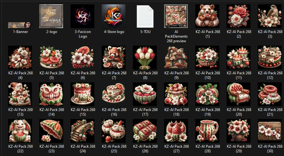 AI CU Elements Pack 268