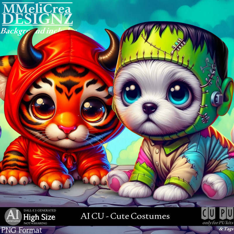 MMD - AI - CU - Cute Costumes