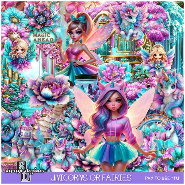 SD-UnicornsOrFairies