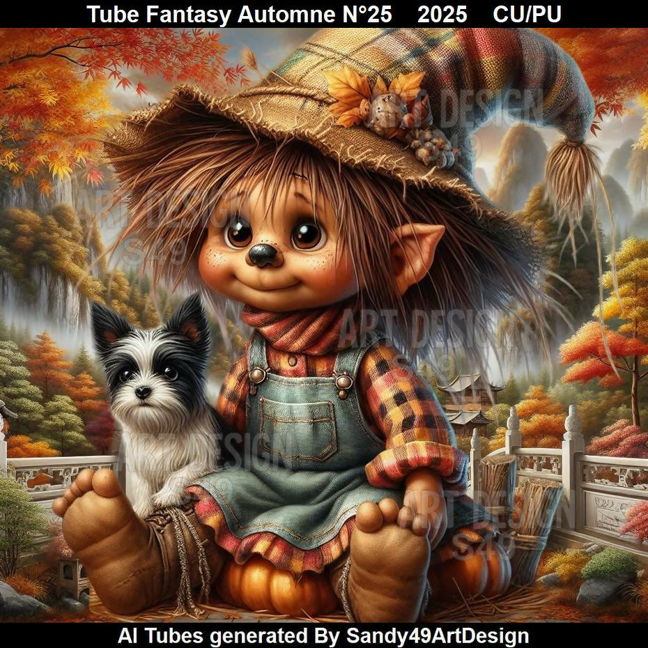 Tube Fantasy Automne N°25 2025