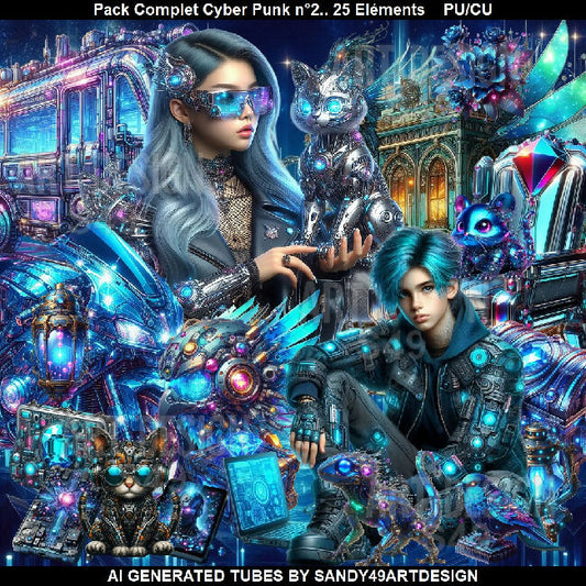 Pack complet Cyber-Punk N°2