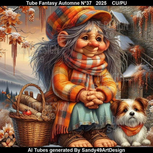 Tube Fantasy Automne N°37 2025