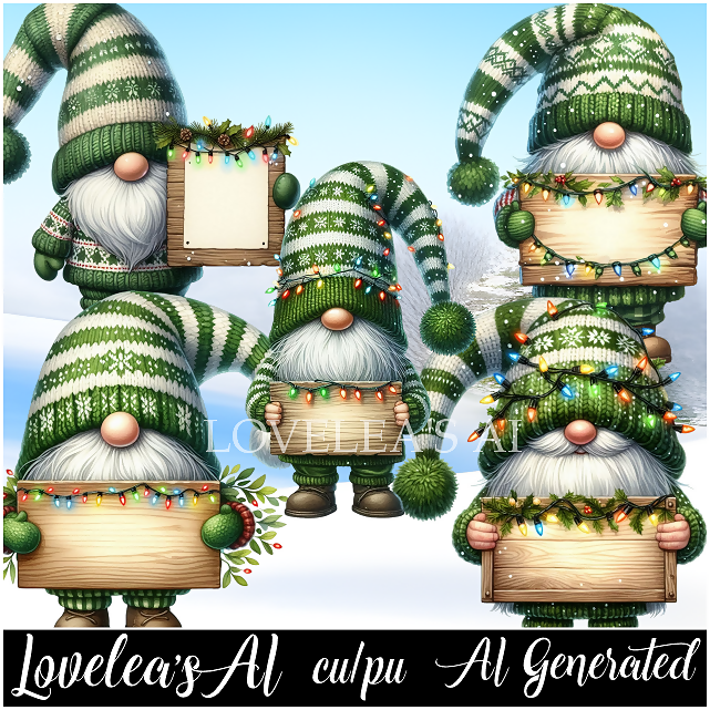 GNOMES - BLANK SIGN PACK *19 TUBES