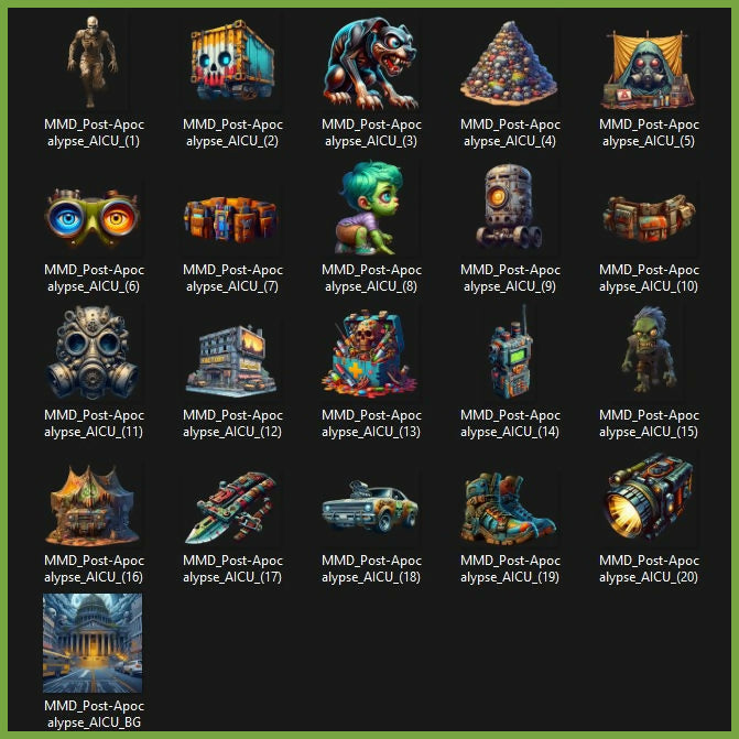 MMD - AI - PACKAGE - CU Post-Apocalypse