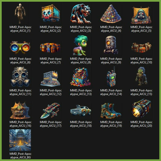 MMD - AI - PACKAGE - CU Post-Apocalypse
