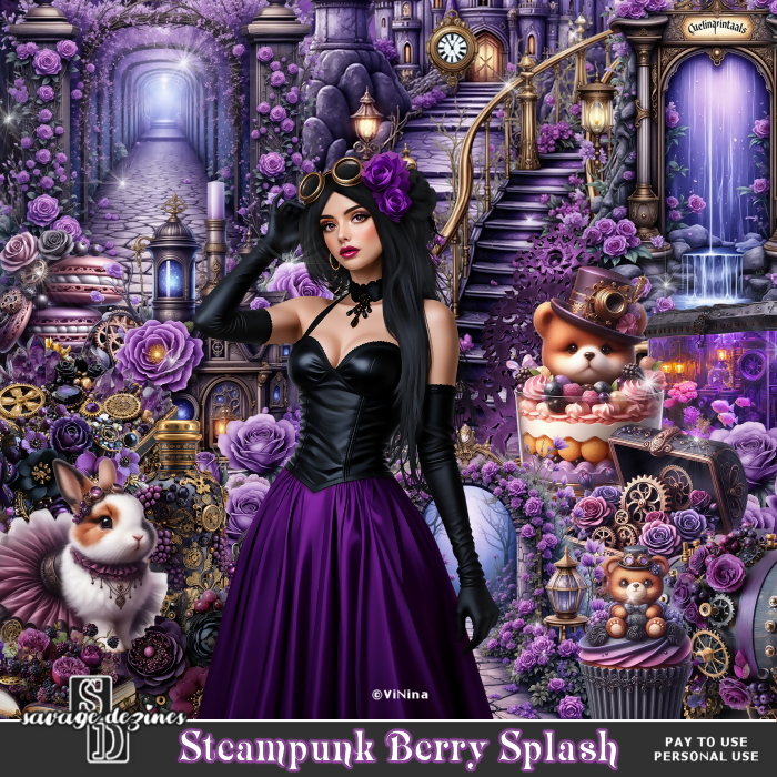 Steampunk Berry Splash Kit