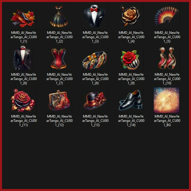 MMD - AI - New Year Tango - CU001