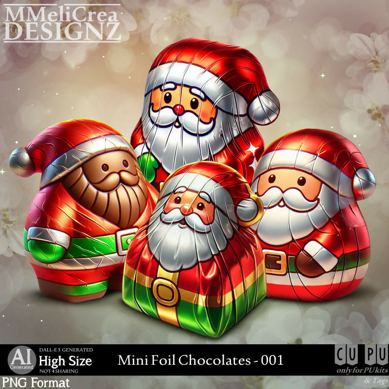 MMD - AI - Mini Foil Chocolates - CU001