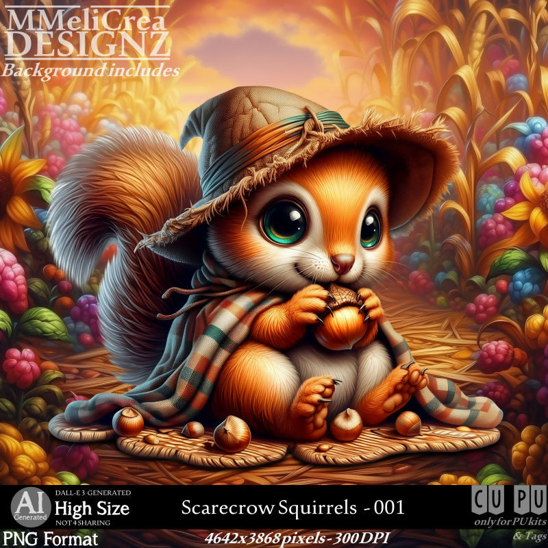 MMD - AI - Scarecrow Squirrels - CU001