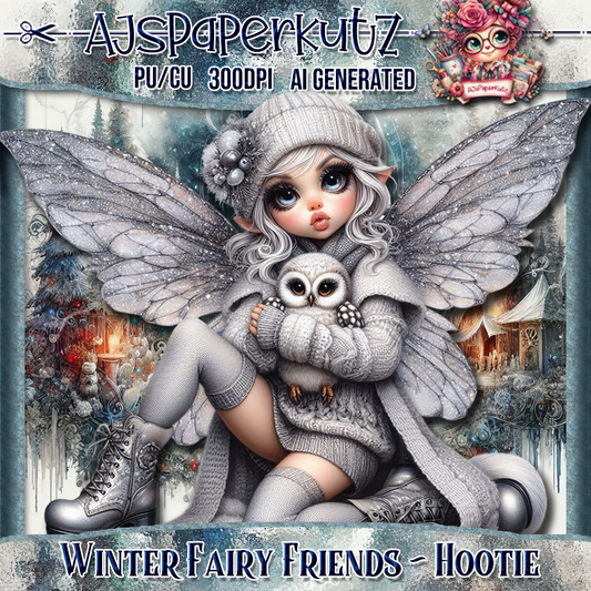 Winter Fairy Friends - Hootie!