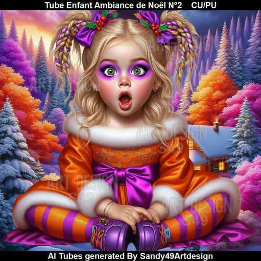 Tube Enfant Ambiance de Noël N°2