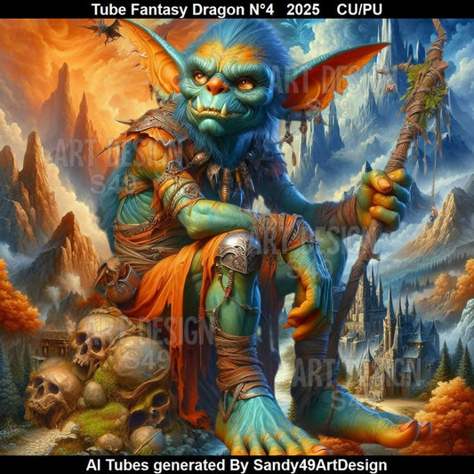 Tube Fantasy Dragon N°4 2025