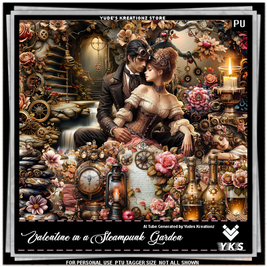 YKS-vALLENTINE IN A STEAMPUNK GARDEN-Preview