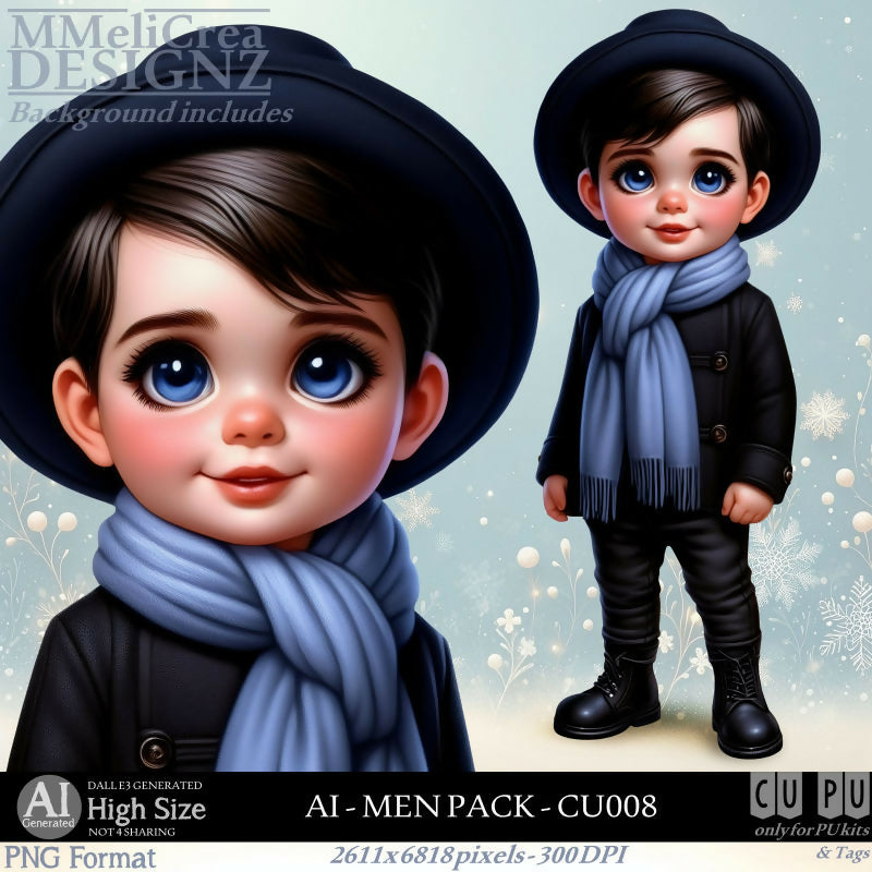 MMD - AI - MEN PACK - CU008