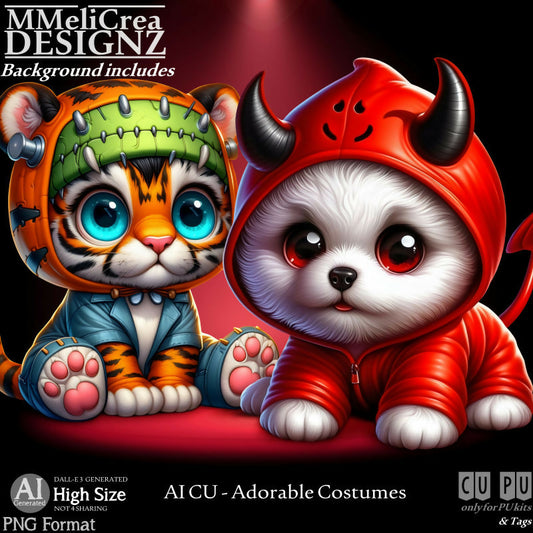 MMD - AI - CU - Adorable Costumes