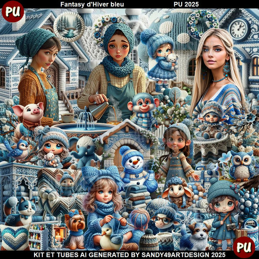 Fantasy Hiver Bleu 2026