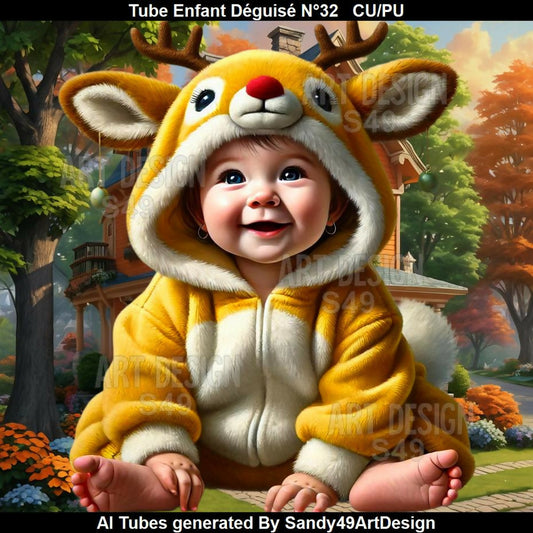 Tube Enfant Déguisé N°32