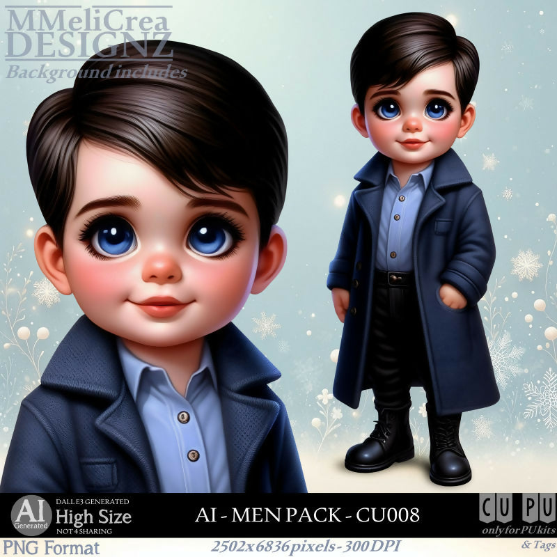MMD - AI - MEN PACK - CU008