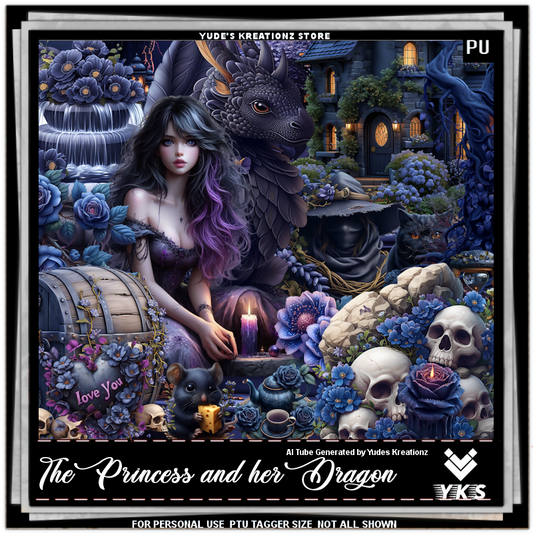 YKS-THE PRINCESS AND HER DRAGON-Preview1