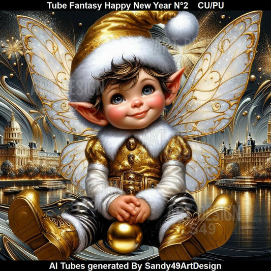 Tube Fantasy Happy New Year N°2