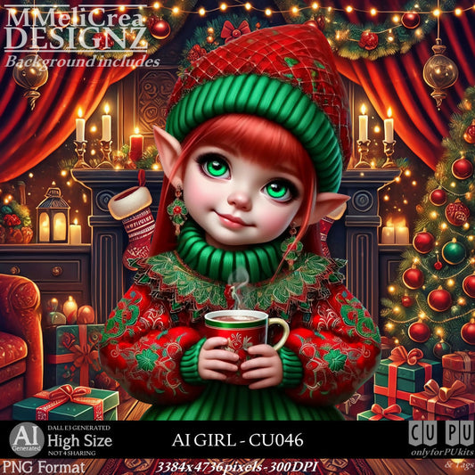 MMD - AI - GIRL - CU046